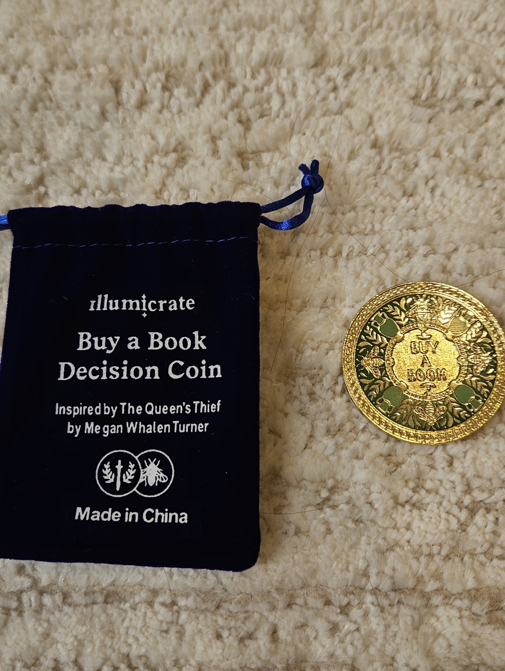 Illumicrate - Buy A Book Decision Coin